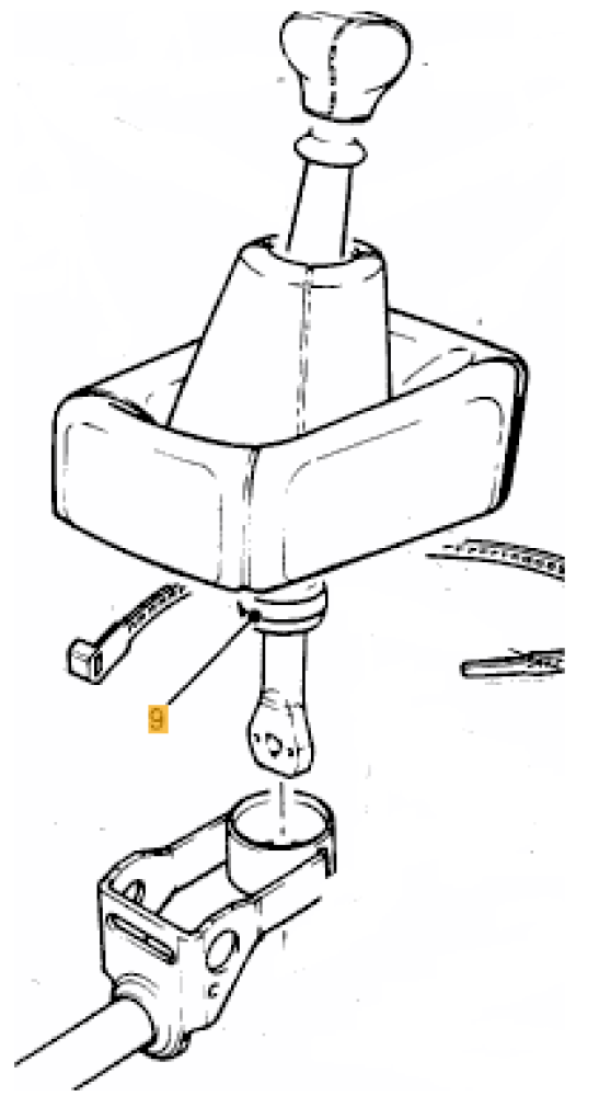 Dämpfungsring Schalthebel